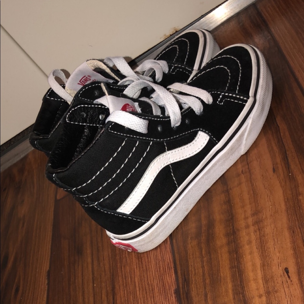 Toddler hi-top vans size 11